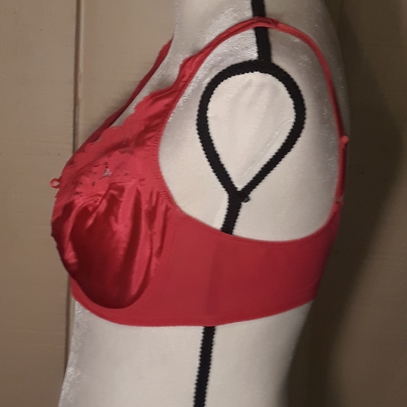 Vanity Fair Bra Unpadded Lace Cup size 36D - Picture 2 of 8